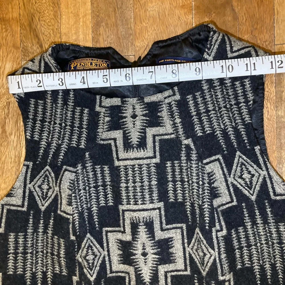 Pendleton Portland Collection wool Aztec shift dress, small - RARE - Picture 7 of 9